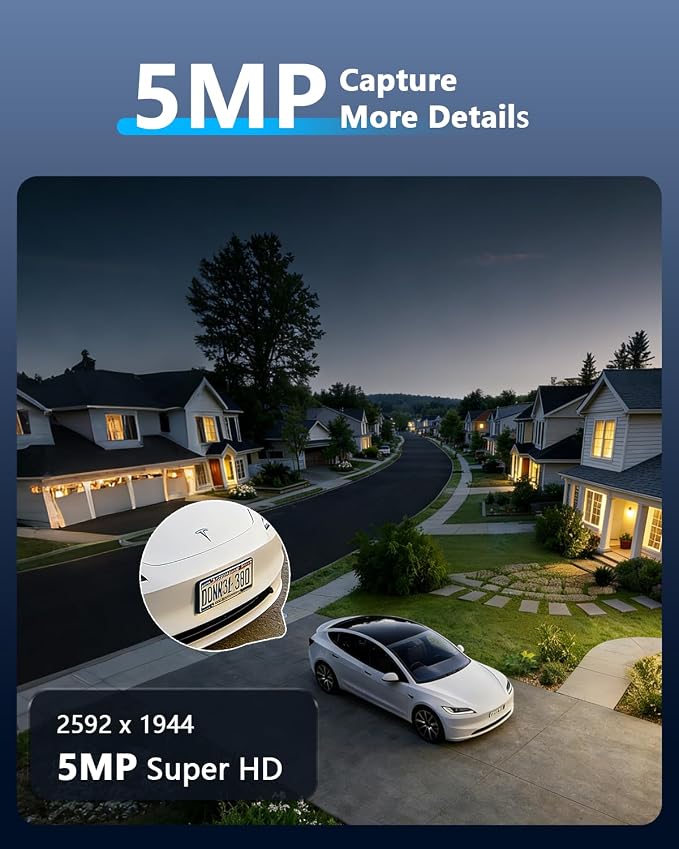 Outdoor Wired Security Camera System Home Video Surveillance Cameras Systems - Image 4