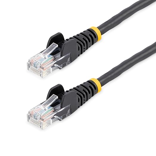 STARTECH.COM 25FT BLACK CAT5E SNAGLESS PATCH CABLE by StarTech