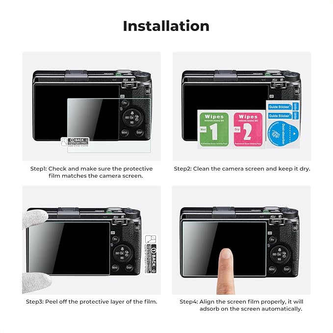 K&F CONCEPT 3pcs Screen Protector Compatible - Image 5
