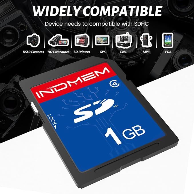 SD Card 1GB, 6 Packs Class 4 1GB Flash Memory Card MLC Standard Secure Digital - Image 7