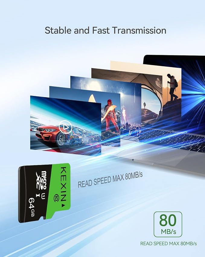 KEXIN Micro SD Card 64GB 5 Pack - Image 4
