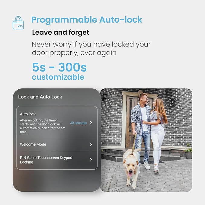 Lockly Secure Plus Bluetooth Smart Door Lock, Keyless Entry - Image 6