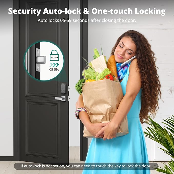AkaGear DS10 Keyless Entry Door Lock - Image 5