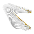 Cat6a Patch Cables 2ft Slim, Cat6 Ethernet Patch Cable Pure Copper, Flexible by 10Gsupxsel