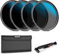Neewer 77mm ND Lens Filter Set, ND16/ND32/ND64/ND1000, Lens Cleaning Pen by Neewer