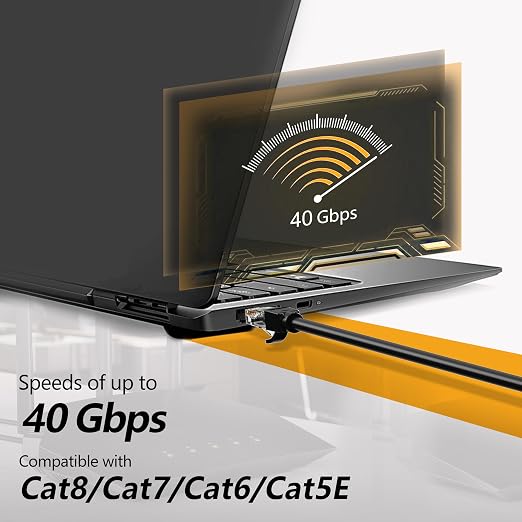 Ethernet Cable 30ft For Cat6/Cat5E, 10Gbps Compatible - Image 4