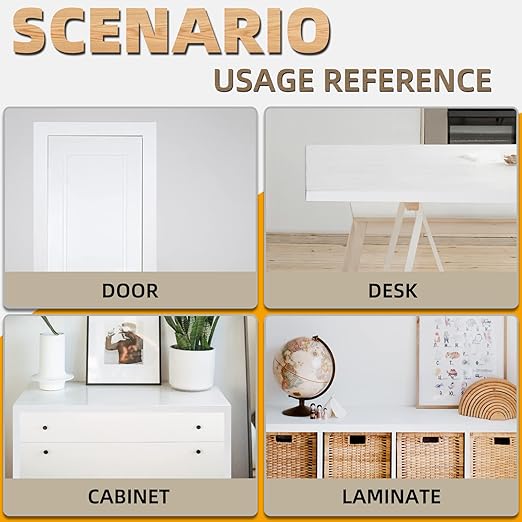 GSCIT Club White Edge Banding, 5/8 inch x 25ft Melamine Edge Banding with Hot Melt Adhesive Preglued Cabinet Edge Banding Flexible White Veneer Edging