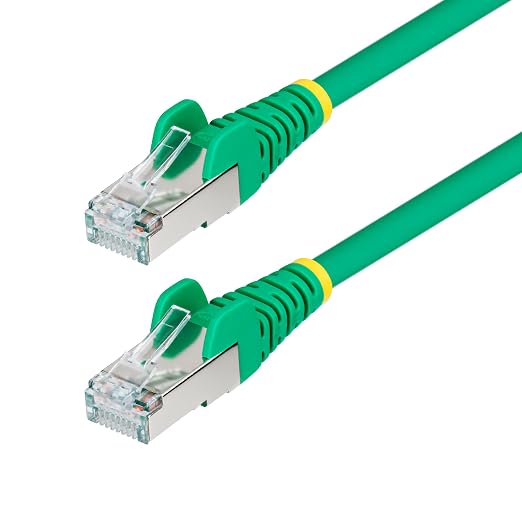 StarTech.com 50ft Green CAT6a Ethernet Cable, Snagless RJ45, 100W PoE++ by StarTech