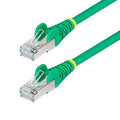 StarTech.com 50ft Green CAT6a Ethernet Cable, Snagless RJ45, 100W PoE++ by StarTech