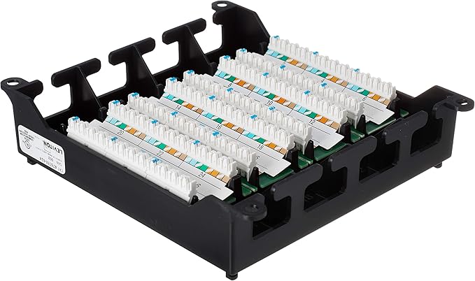 Leviton Twist and Mount Patch Panel, CAT 6 24 Port - Image 4