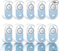 Water Leak Detector with Loud Alarm, 100dB Siren & LED Flash, Water Sensor Alarm by VETOUCH