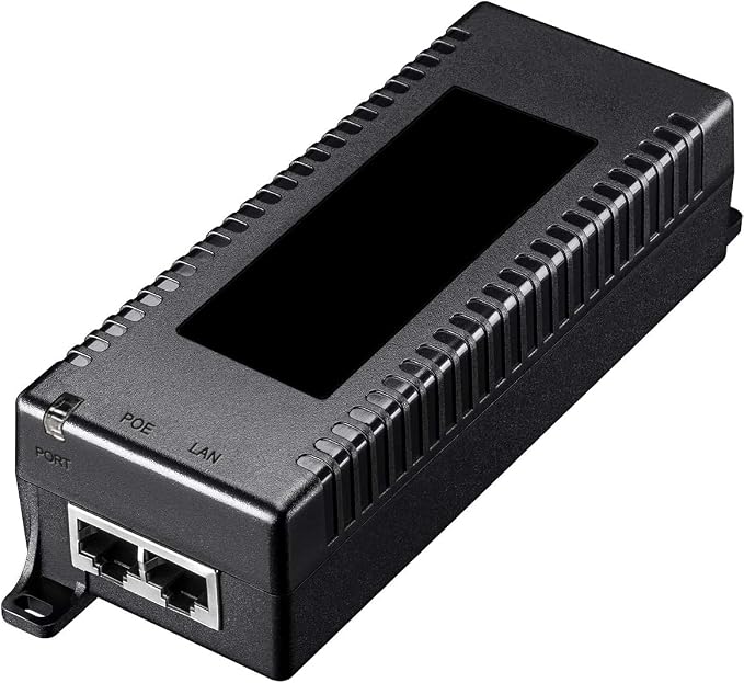 60W Gigabit PoE++ Injector, IEEE 802.3af/at/bt Compliant, 10/100/1000Mbps High by PLUSPOE
