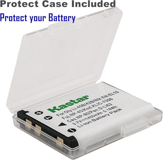 Kastar Digital Camera Replacement Lithium-Ion Battery Compatible - Image 2