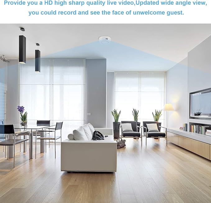 Hidden Camera Smoke Detector Wireless WiFi - Image 4