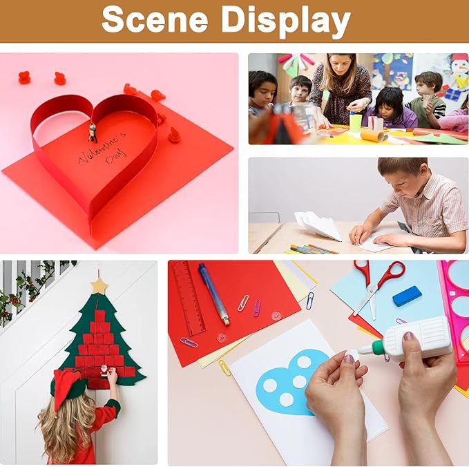 120 Sheets Dark Red Cardstock 8.5 x 11 Craft Paper, 92lb Christmas Red Card stock Printer Paper for Cards Making, Greeting Cards, Wedding, Invitations, Birthday