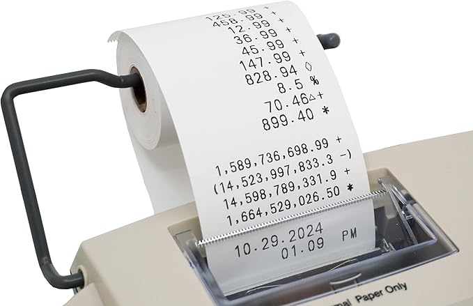 Victor 1310 Big Print Printing Calculator, 12-Digit LED Display, Fast Ink-Free Printing (8.0 LPS), Cost/Sell/Margin Keys, Advanced Business Functions, 2-1/4" Thermal Paper