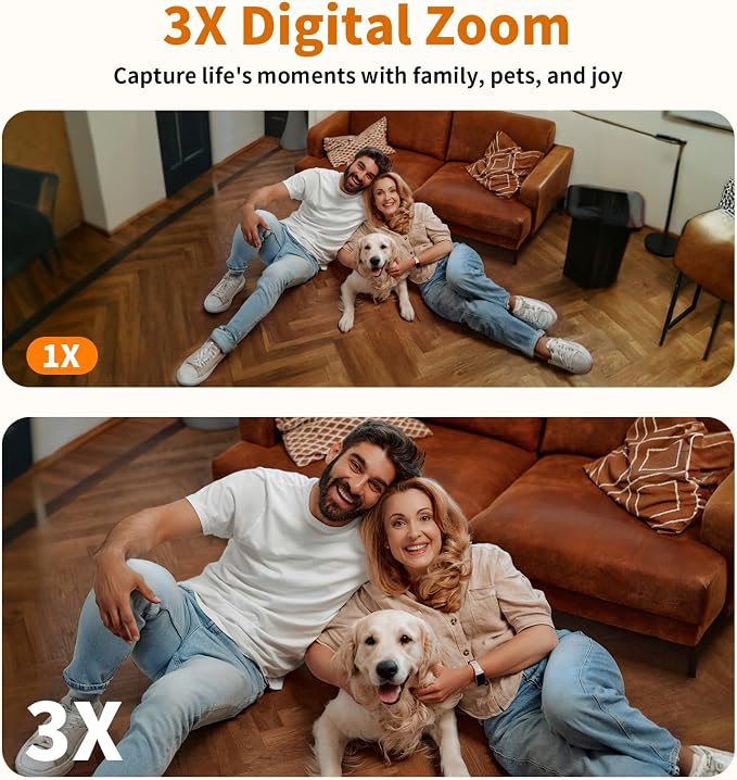5G Indoor Camera for Home Security, 2K Security Camera, Pet/Baby/Dog Camera - Image 7