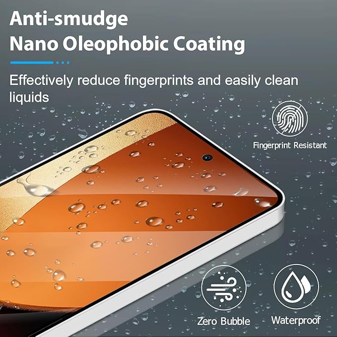 Geviaho Galaxy S22 Privacy Screen Protector Tempered Glass, 9H Hardness 2D - Image 7
