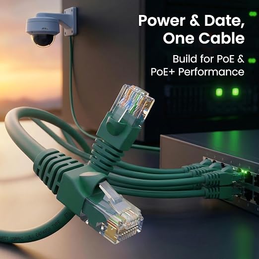 GEARit Cat 6 Ethernet Patch Cables 3 ft Green, CAT6 High Speed 24AWG 10Gbps - Image 7