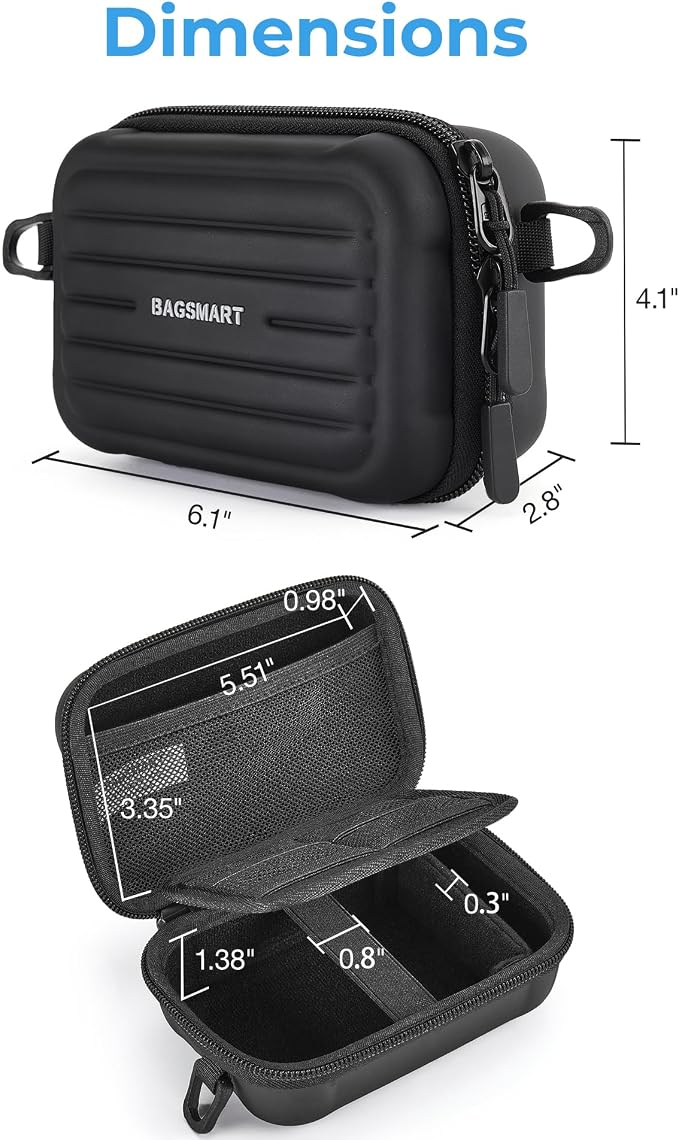 BAGSMART Digital Camera Case, Waterproof & Protective Small Camera Bag - Image 5