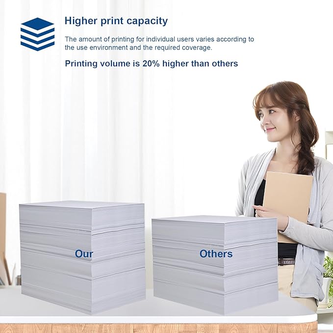 SJIC35P Ink Cartridge (BK/C/M/Y) Replacement for SJIC35P Ink Cartridge Set of ColorWorks C6000Au C6000Pu C6500Au C6500Pu Printer (4-Pack 80ml)