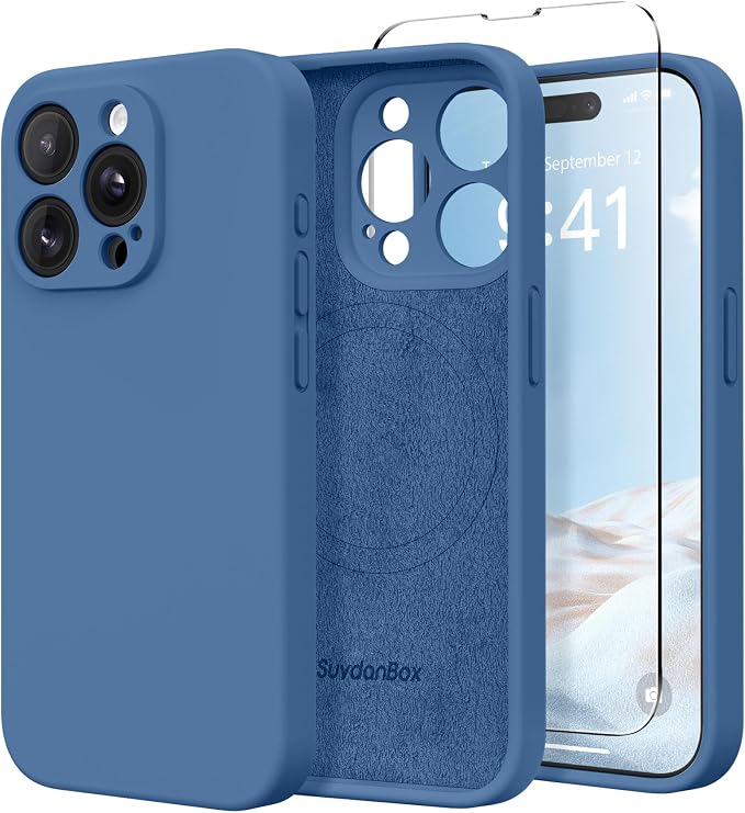 Magnetic for iPhone 15 Pro Case, Compatible by SUYDANBOX