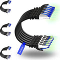 Rapink Patch Cables Cat8 3ft 24 Pack Slim, Cat8 Ethernet Patch Cable 40G Support by Rapink
