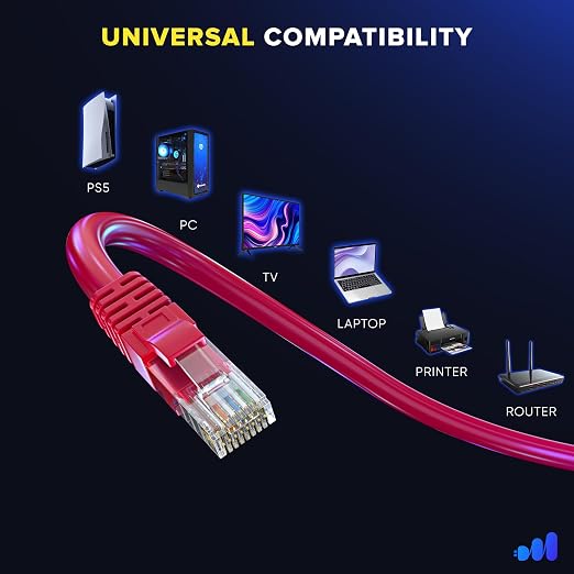 Maximm Cat 6 Ethernet Cable 6 ft - Image 6