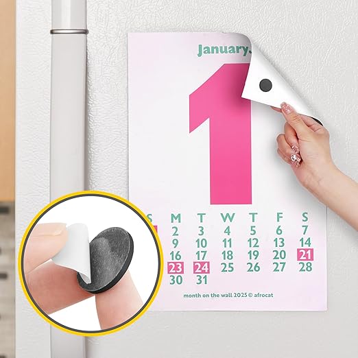 175 Pcs Round Magnets with Adhesive Backing, Magnetic Tape, Magnet Strips, Flexible Self Adhesive Magnets for Crafts, Magnetic Strips Small Sticky Magnetic Dots for Hanging & Organizing Light Objects