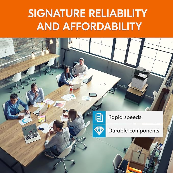 KYOCERA ECOSYS PA4000cx Color Laser Printer 42 ppm, 1200 dpi, Gigabit Ethernet, 5 Line LCD with Hard Key Control Panel, 650 Sheet Capacity