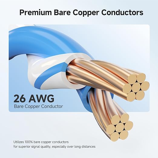 Cable Matters 40Gbps Shielded Cat 8 Ethernet Cable - 25ft - Image 8