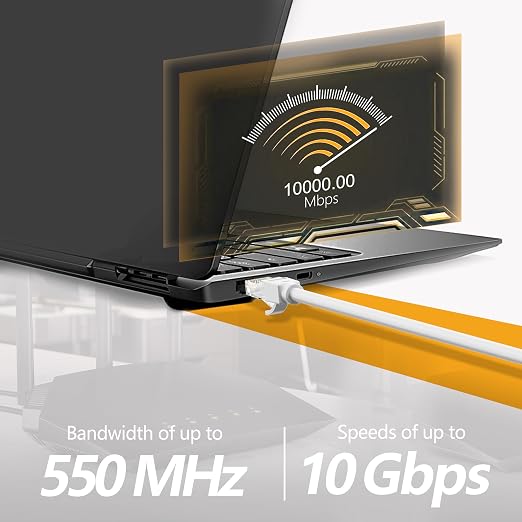 Ethernet Cable 250ft For Cat6/Cat5E, 10Gbps Compatible - Image 3