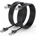 Cat6 Ethernet Cable 6FT 2-Pack, Patch Cable 6 Foot RJ45 10Gbps by ApoJodly