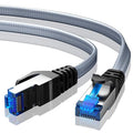BUSOHE Cat 8 Ethernet Cable 15 ft, Nylon Braided High Speed Heavy Duty Network by BUSOHE