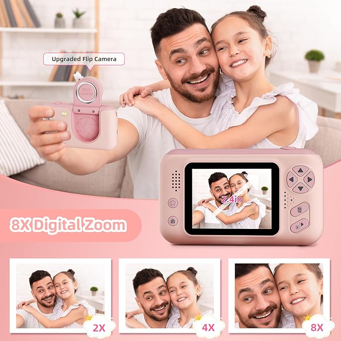 Makolle Kids Camera Toys for Girls 3-12 Year Old, - Image 3