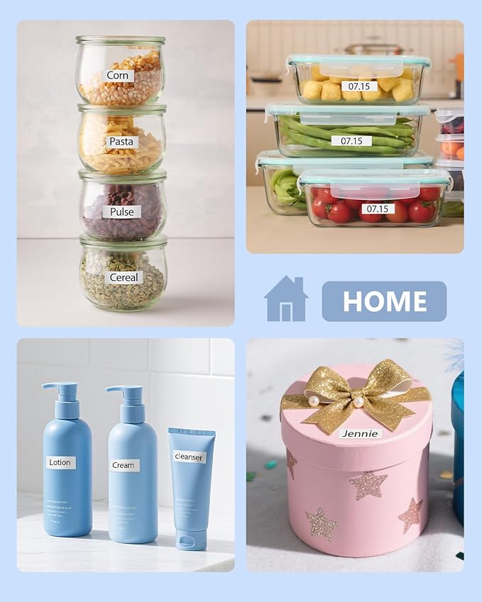 3-Pack TZe-231 Label Tape Compatible for Brother TZe 12mm 0.47 Inch Laminated White TZ-231 TZe231 1/2 Inch for Ptouch PT-D220 PT-D210 PT-H110 D410 D600 Label Maker, Black on White