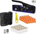 VCELINK RJ45 Crimp Tool Kit for CAT7/6A/6/5E/5, Upgraded Network Tool Set by VCELINK
