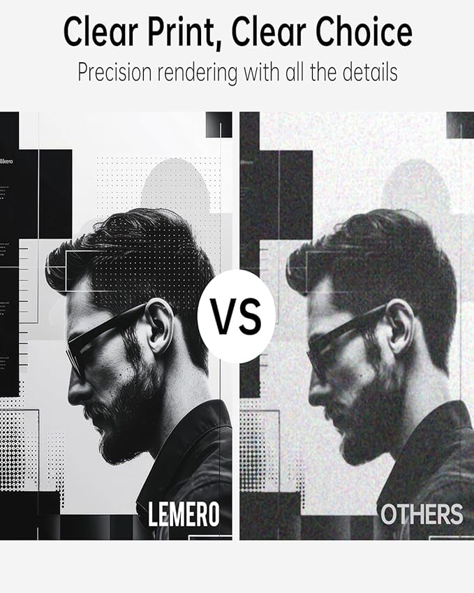 LEMERO 245XL Ink Cartridge Replacement for Canon 245XL Black Ink PG-245 245 XL Black Ink Cartridge Work with Canon Pixma MG2522 MG2500 MG2520 MX490 MX492 TR4520 TR4500 TS3322 TS202 Printer Ink (2Pack)