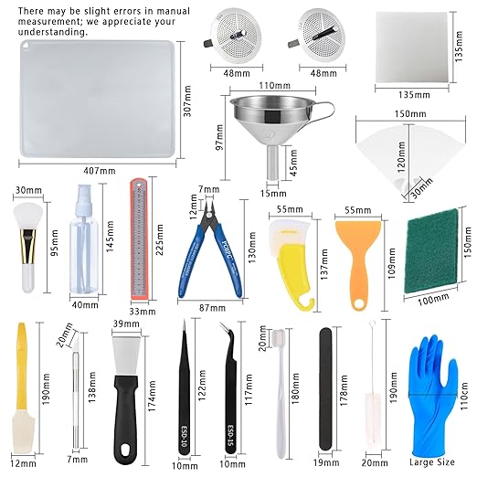 52 Pcs Resin 3D Printing Tool Kit - Image 2