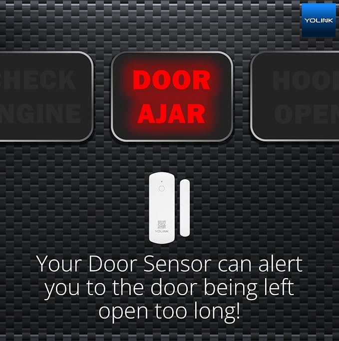 YoLinK LoRa Smart Door Sensor Starter Kit: 1/4 Mile Open-Air Range, Door - Image 4
