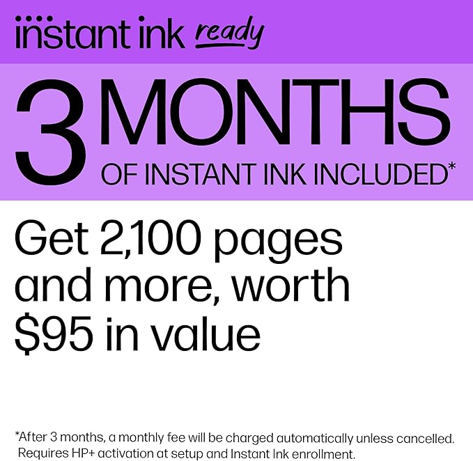 HP OfficeJet Pro 9125e All-in-One Printer, Color, Printer-for-Small Medium Business, Print, Copy, scan, fax,Touchscreen; Smart Advance Scan, 3 month Instant Ink trial included