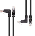 Cable Matters 10Gbps Combo-Pack 90 Degree Cat 6 Ethernet Cable - 5ft by CableMatters