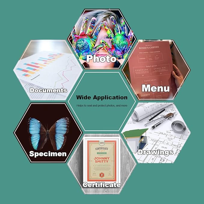 BESTEASY Thermal Laminating Pouches, 5 mil Thick, Clear 9 x 11.5 Inch Laminating Sheet Paper for Laminator, Holds 8.5 x 11 Inch Letter Size Sheets（3000 Pack）