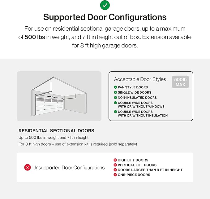 Genie QuietLift Connect – WiFi Smart Garage Door Opener - Image 5