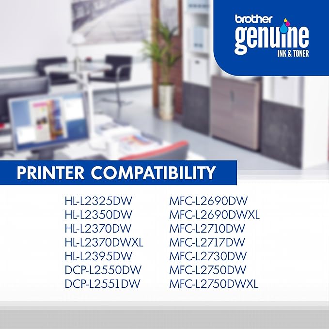 Brother Genuine High-Yield Black Toner Cartridge Twin Pack TN760 2Pk, 2 Pack - Image 5