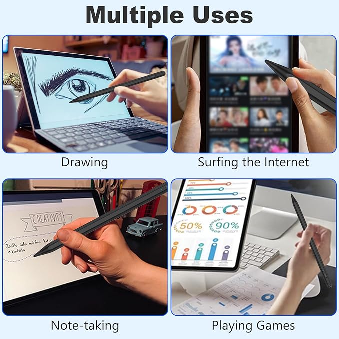 Stylus Pen for iOS&Android Touch Screens, Active Pencil for Samsung, Smart - Image 7