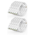Cat 6 Ethernet Cable 1.5ft Flat Internet Network Cables by CableGeeker
