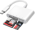 USB C SD Card Reader for iPhone 15 iPad Mac, xdgeLoad TypeC Memory Card Adapter by xdgeLoad