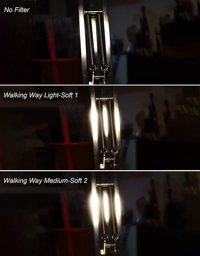Walking Way 43MM White Pro Mist Diffusion Lens Filter, Dreamy Fog & Soft Glow - Image 6