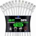 Maximm Cat 6 Ethernet Cable 40 ft by MaximmCable
